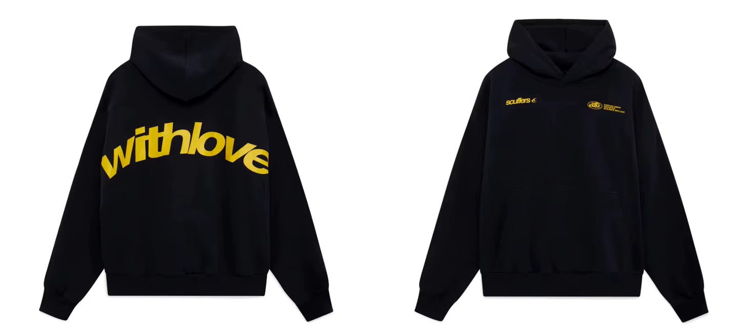 2024 High Quality Hoodie Withlove Couple Tokio Hotel Printed Men Pullover Kaulitz Fashion Luxury Female Hooded Sweatshirt