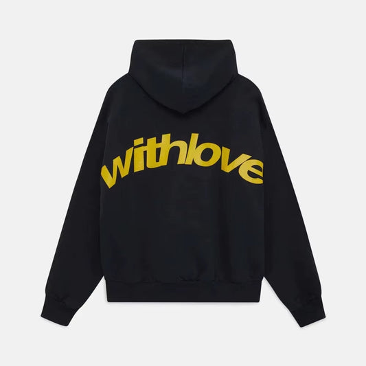 2024 High Quality Hoodie Withlove Couple Tokio Hotel Printed Men Pullover Kaulitz Fashion Luxury Female Hooded Sweatshirt
