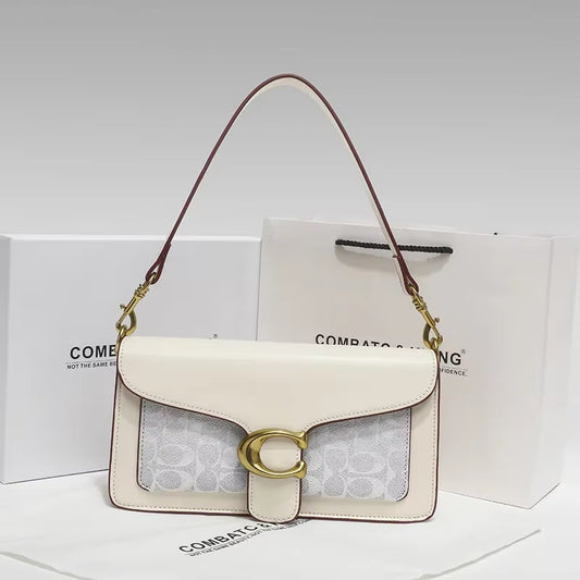 2024 Spring New Women'S Tabby God Bag French Underarm Bag High-End Feel French Bread Diagonal Small Shoulder